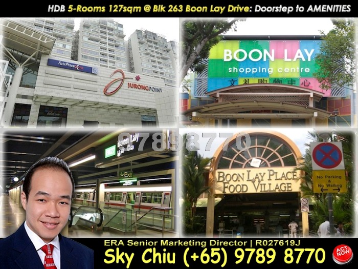 Blk 263 Boon Lay Drive (Jurong West), HDB 5 Rooms #491932